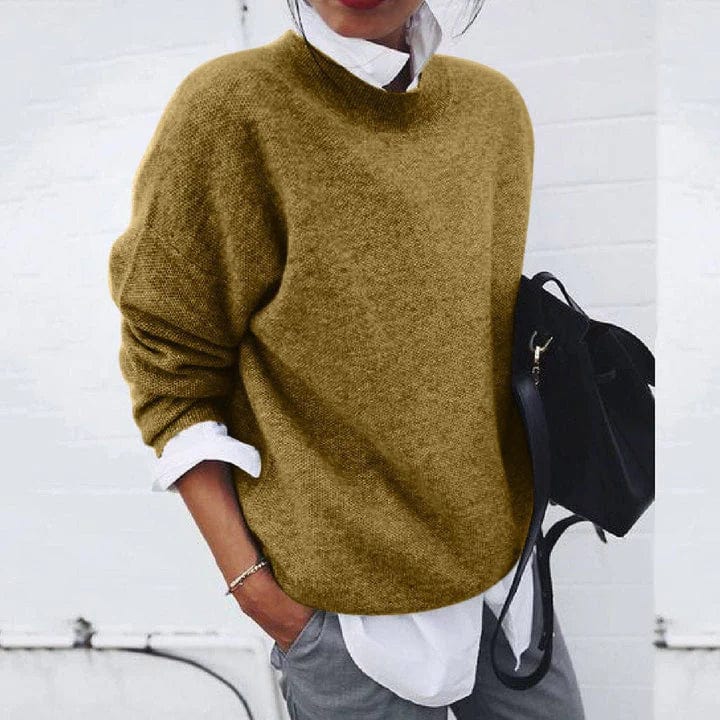 Pull douillet Marguerite effet peluche, vue 2