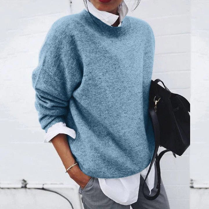 Pull douillet Marguerite effet peluche, vue 1