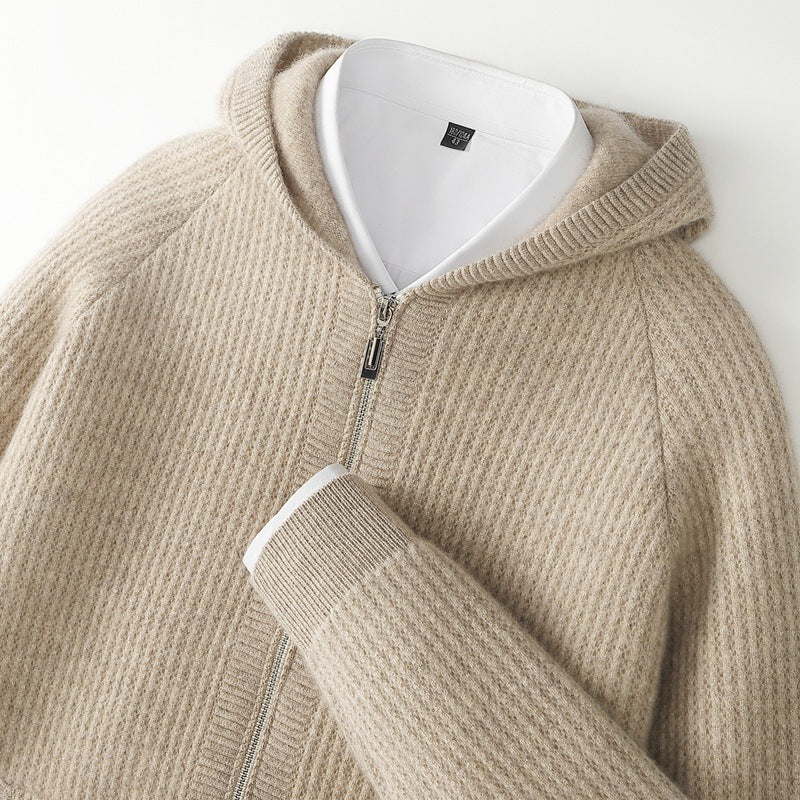 Pull à capuche Manon en cachemire, vue 9