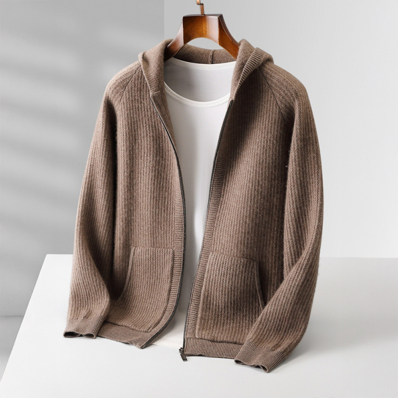 Pull à capuche Manon en cachemire, vue 2