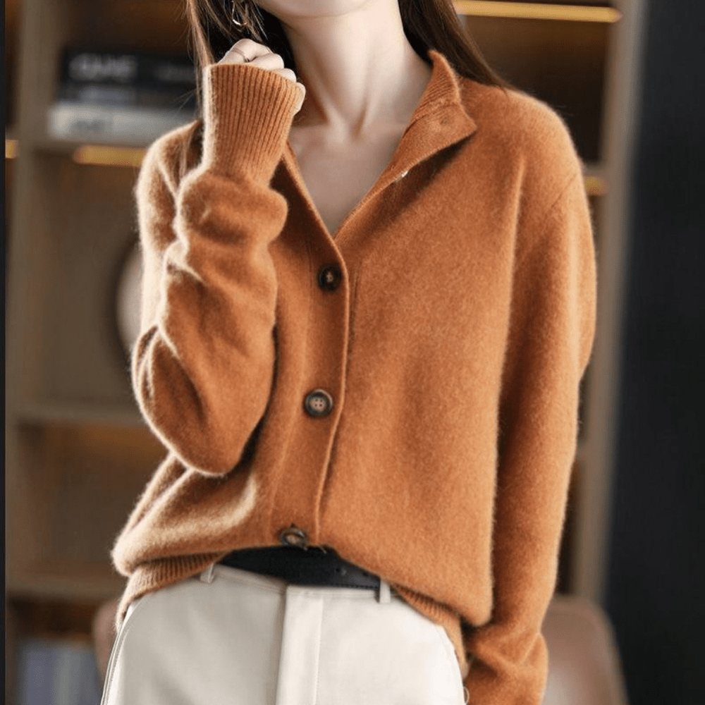 Gilet chaud Annie en maille douce, vue 4