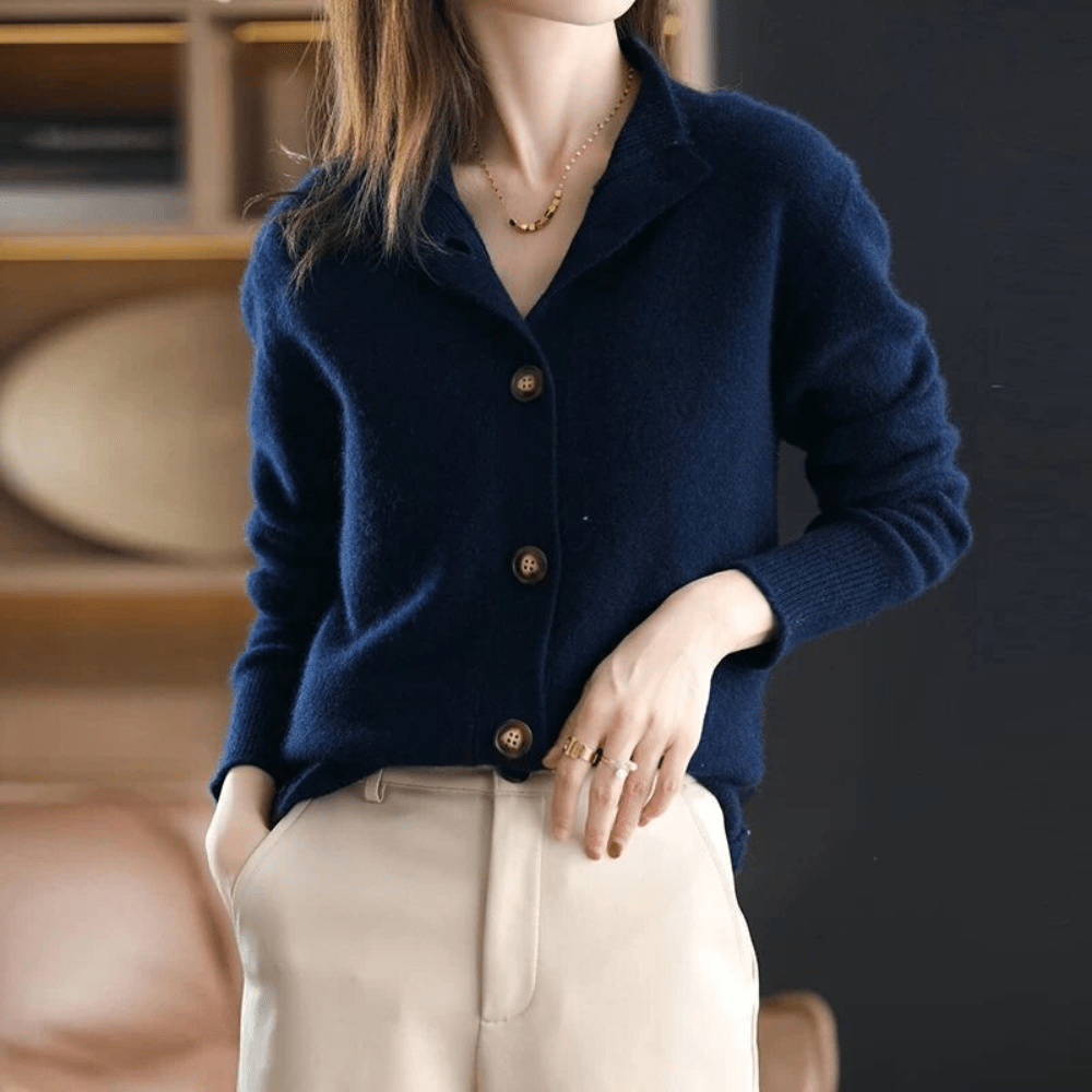 Gilet chaud Annie en maille douce, vue 7