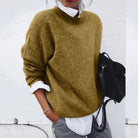 Pull douillet Marguerite effet peluche, vue 2