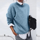 Pull douillet Marguerite effet peluche, vue 1
