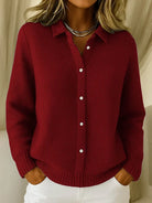 Cardigan long Flore en coton doux à boutons, vue 3