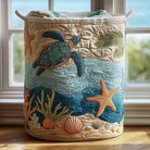 Panier de rangement matelassé Corail