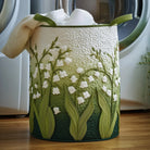 Panier de rangement matelassé Muguet