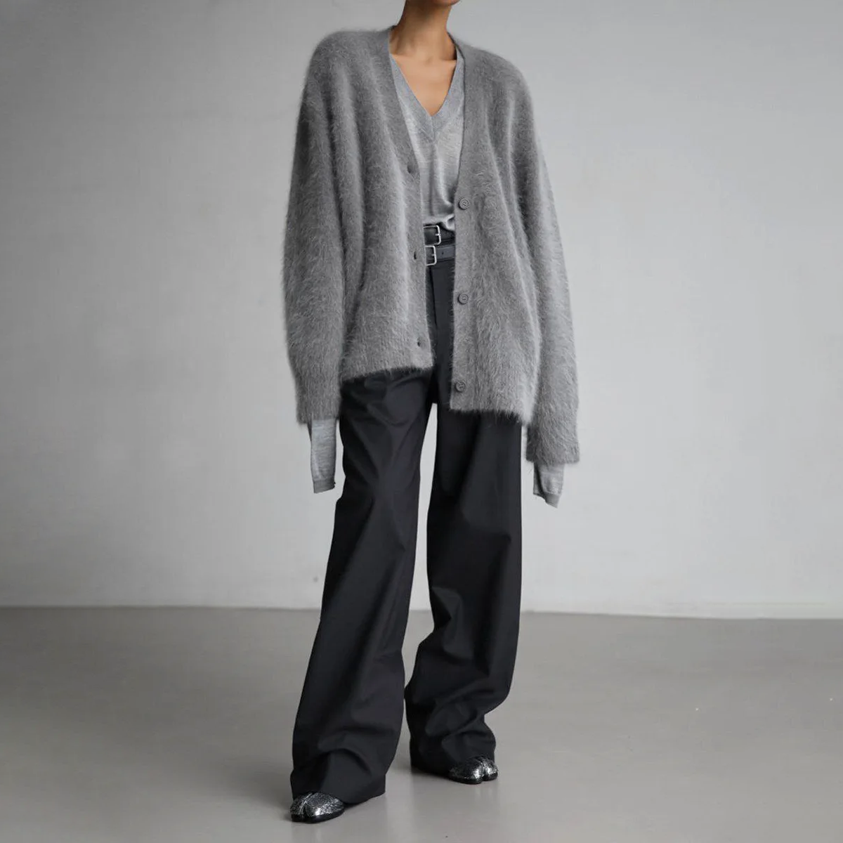 Cardigan élégant Léonie en maille douce, vue 3