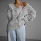 Cardigan élégant Léonie en maille douce, vue 7