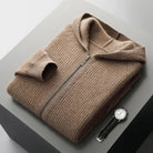 Pull à capuche Manon en cachemire, vue 1